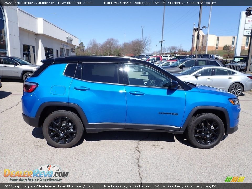 Laser Blue Pearl 2022 Jeep Compass Altitude 4x4 Photo #6