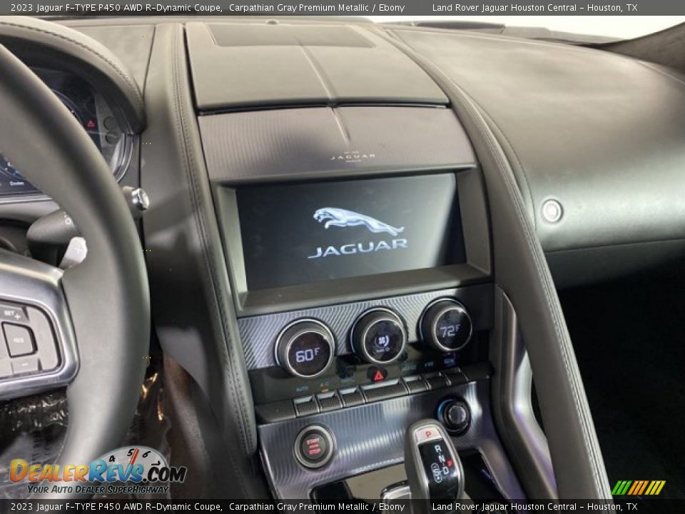 2023 Jaguar F-TYPE P450 AWD R-Dynamic Coupe Carpathian Gray Premium Metallic / Ebony Photo #19