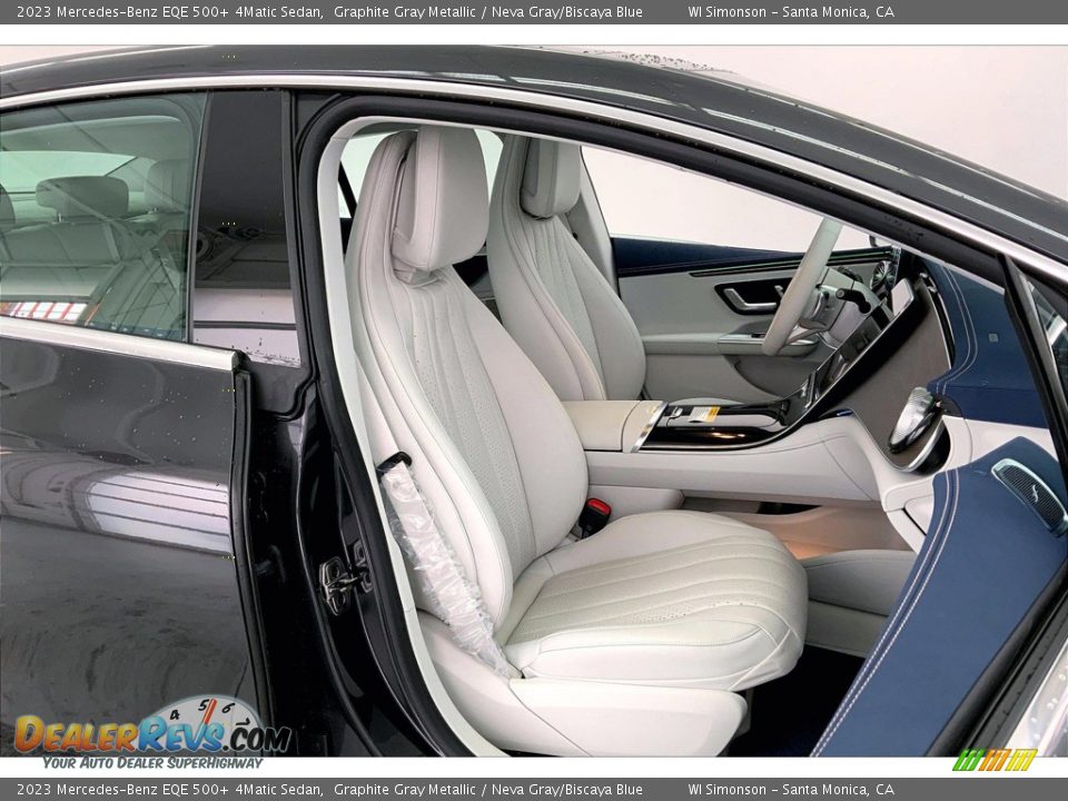 Front Seat of 2023 Mercedes-Benz EQE 500+ 4Matic Sedan Photo #5