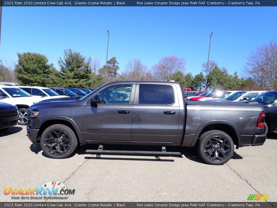 Granite Crystal Metallic 2023 Ram 1500 Limited Crew Cab 4x4 Photo #2