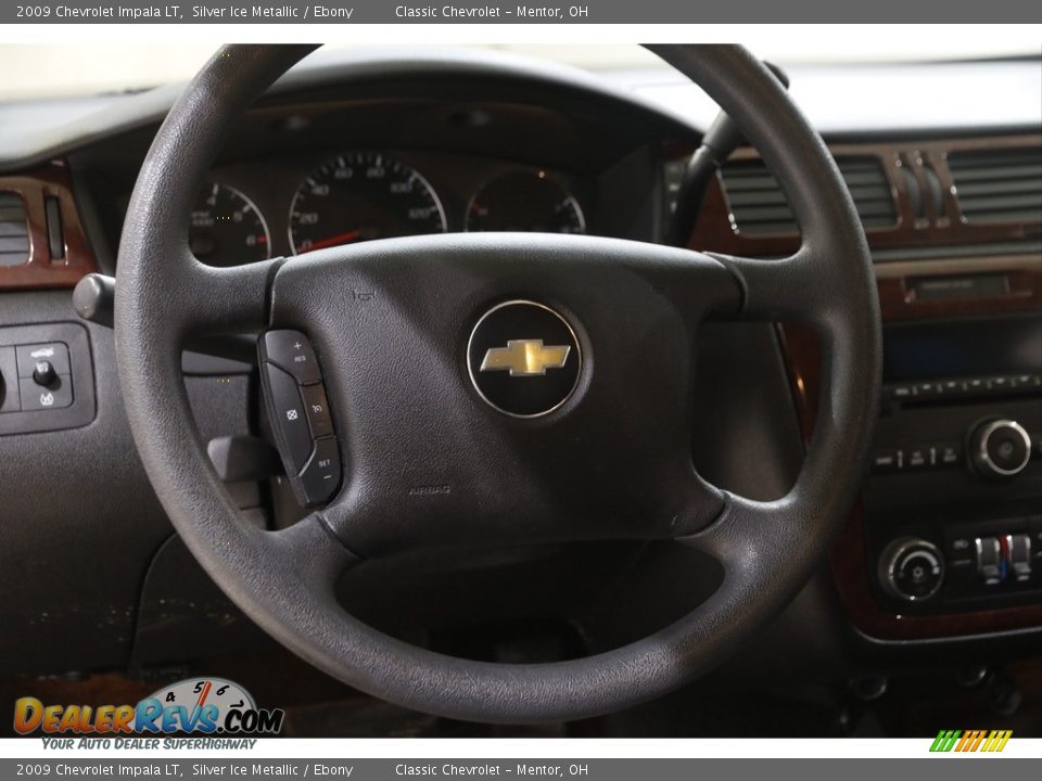 2009 Chevrolet Impala LT Silver Ice Metallic / Ebony Photo #7