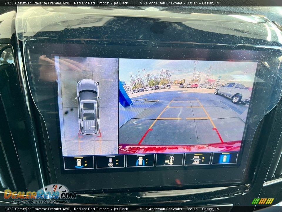 2023 Chevrolet Traverse Premier AWD Radiant Red Tintcoat / Jet Black Photo #23
