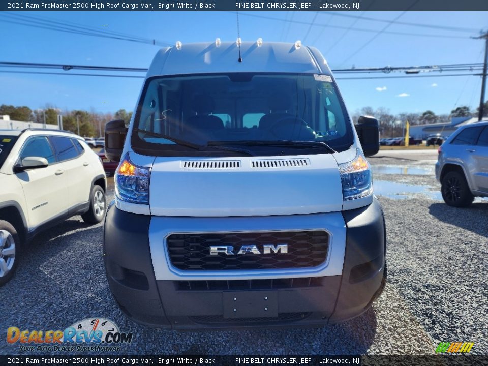 2021 Ram ProMaster 2500 High Roof Cargo Van Bright White / Black Photo #2