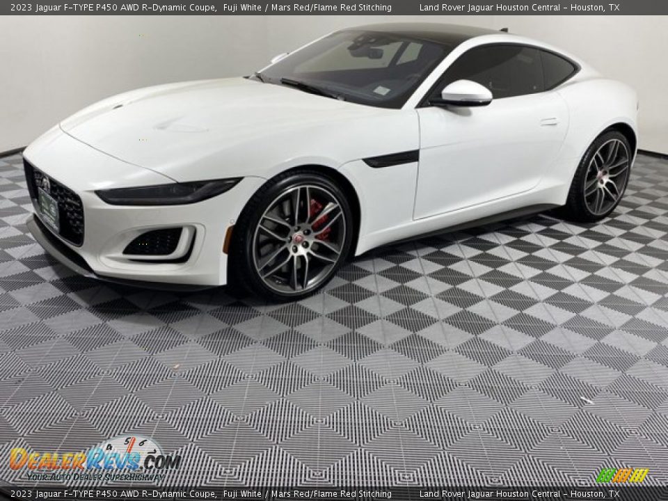 Fuji White 2023 Jaguar F-TYPE P450 AWD R-Dynamic Coupe Photo #1