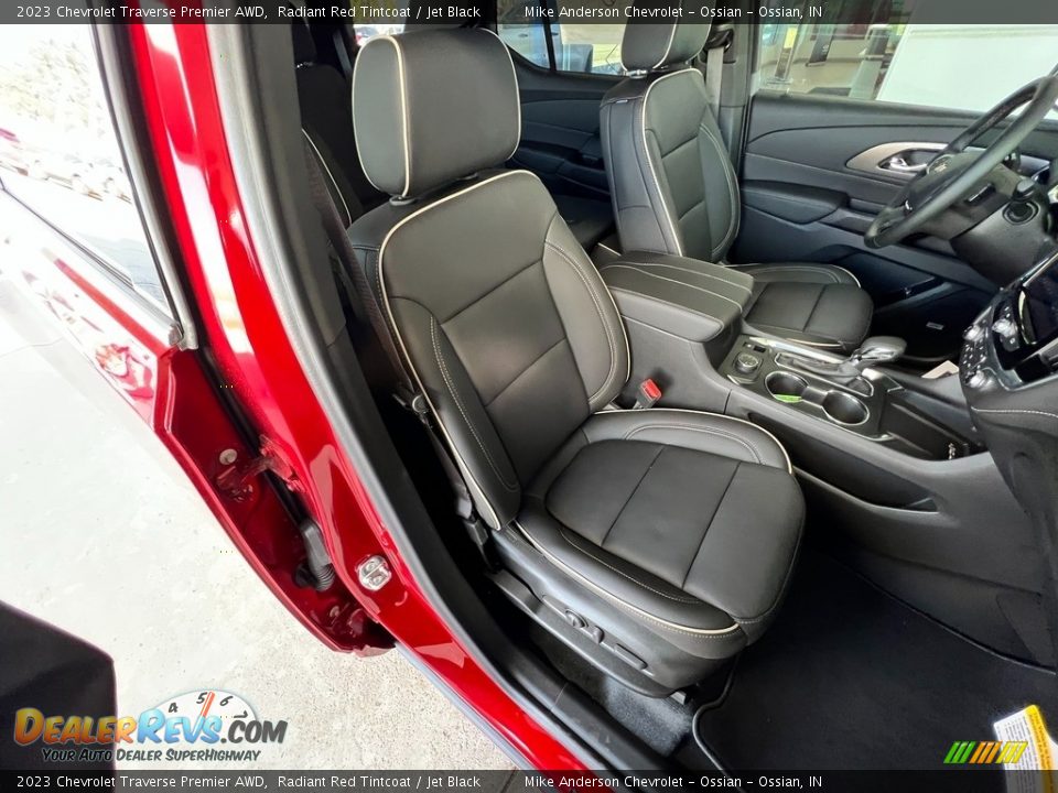 2023 Chevrolet Traverse Premier AWD Radiant Red Tintcoat / Jet Black Photo #27
