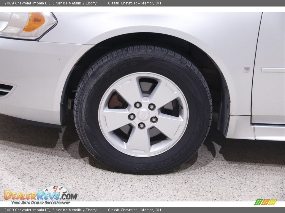 2009 Chevrolet Impala LT Silver Ice Metallic / Ebony Photo #17