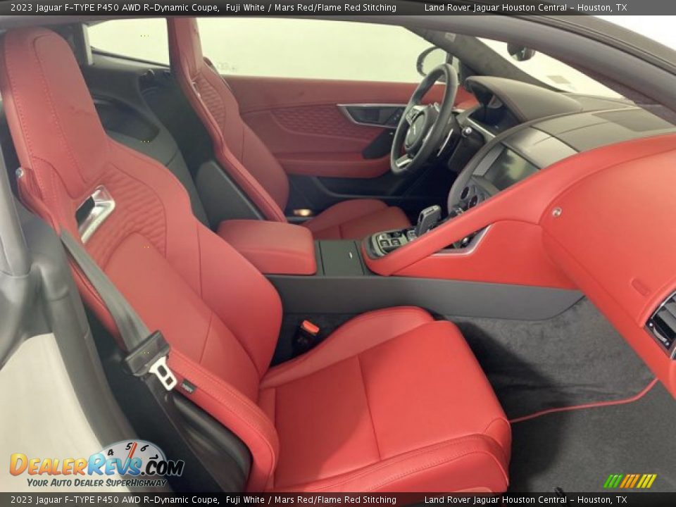 Front Seat of 2023 Jaguar F-TYPE P450 AWD R-Dynamic Coupe Photo #3