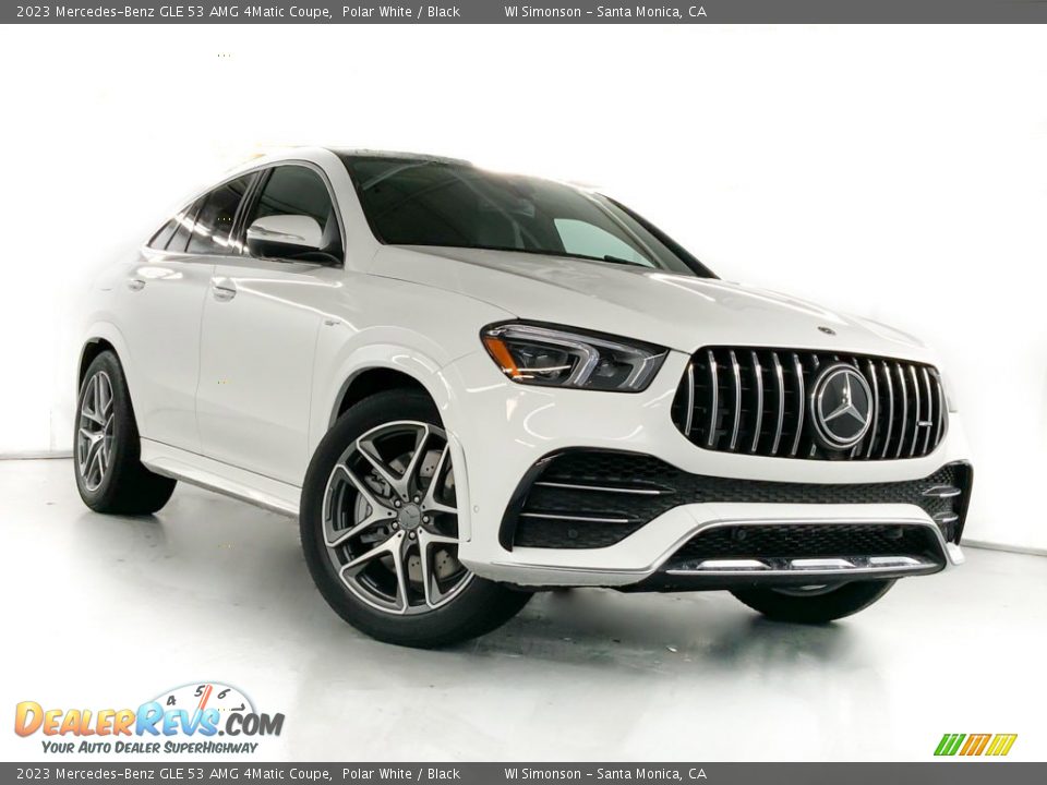 Front 3/4 View of 2023 Mercedes-Benz GLE 53 AMG 4Matic Coupe Photo #2