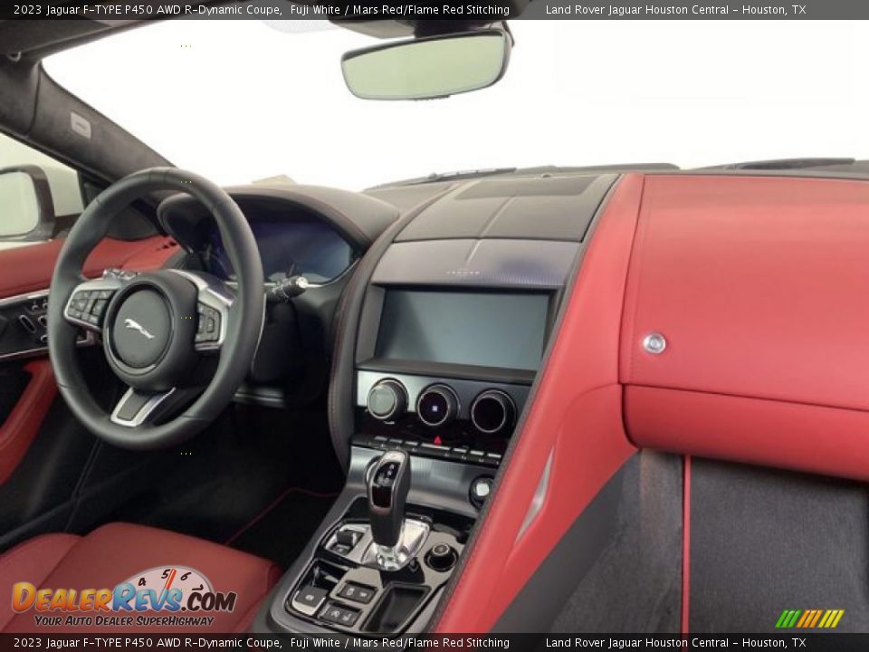 Dashboard of 2023 Jaguar F-TYPE P450 AWD R-Dynamic Coupe Photo #4