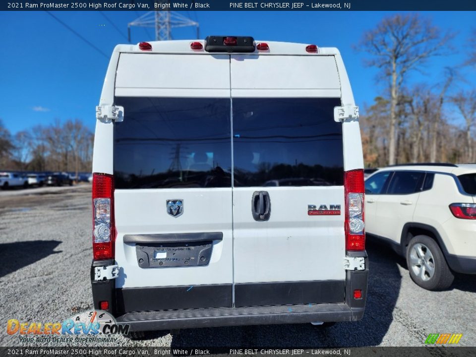 2021 Ram ProMaster 2500 High Roof Cargo Van Bright White / Black Photo #9