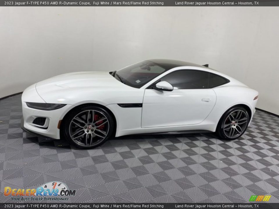 Fuji White 2023 Jaguar F-TYPE P450 AWD R-Dynamic Coupe Photo #5