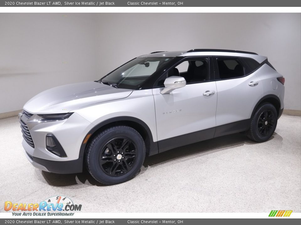 2020 Chevrolet Blazer LT AWD Silver Ice Metallic / Jet Black Photo #3