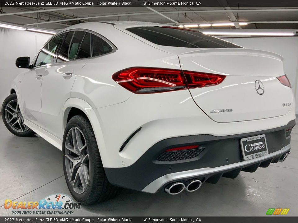 2023 Mercedes-Benz GLE 53 AMG 4Matic Coupe Polar White / Black Photo #6