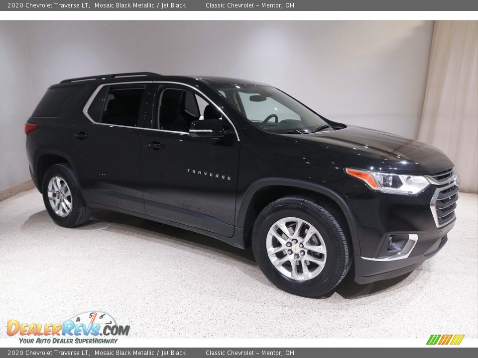 2020 Chevrolet Traverse LT Mosaic Black Metallic / Jet Black Photo #1