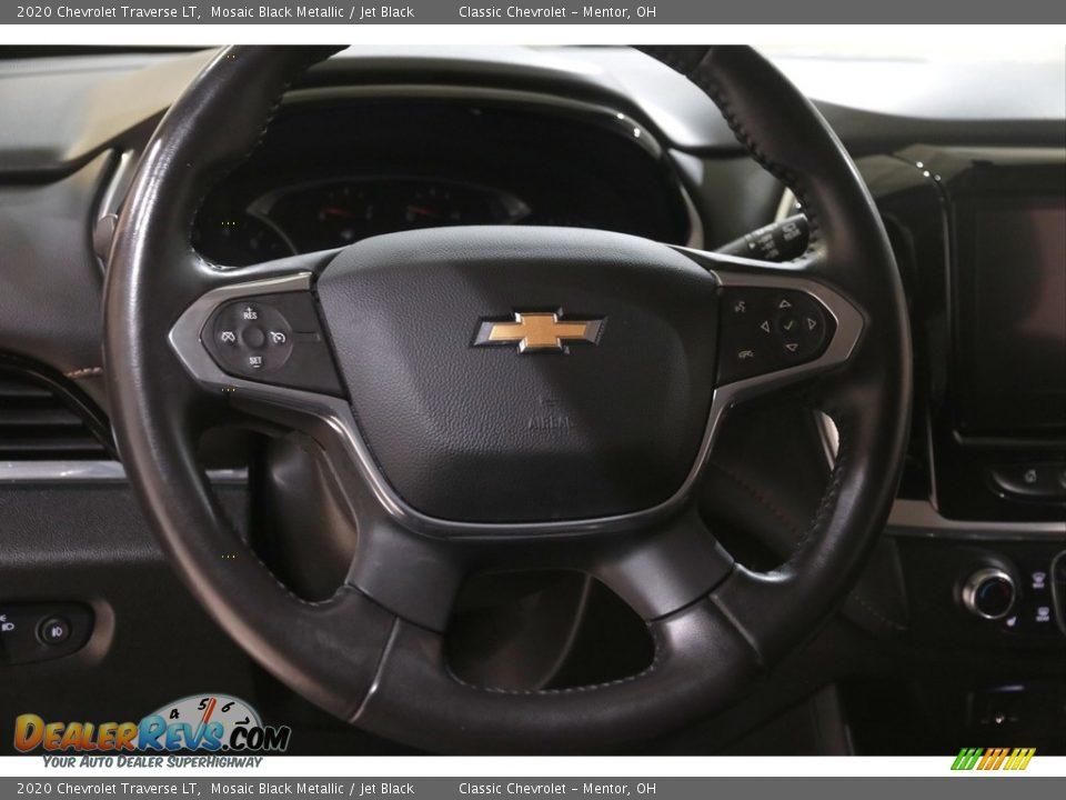 2020 Chevrolet Traverse LT Mosaic Black Metallic / Jet Black Photo #7