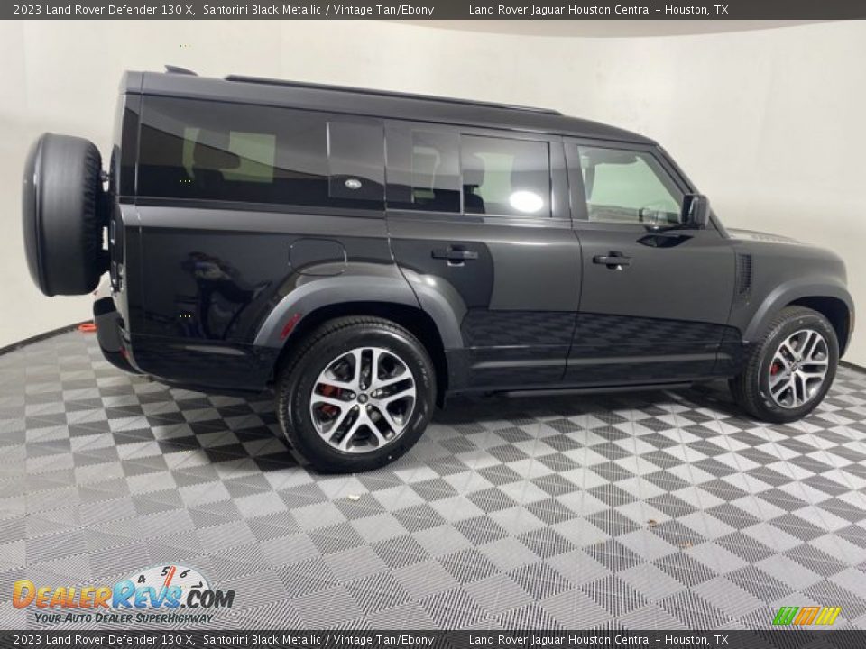 2023 Land Rover Defender 130 X Santorini Black Metallic / Vintage Tan/Ebony Photo #11