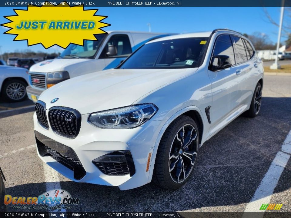 2020 BMW X3 M Competition Alpine White / Black Photo #1