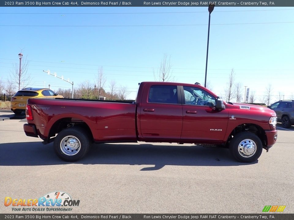 2023 Ram 3500 Big Horn Crew Cab 4x4 Delmonico Red Pearl / Black Photo #6