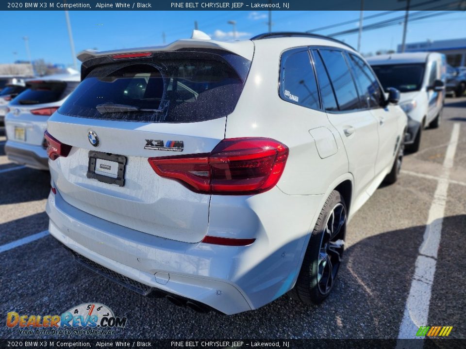 2020 BMW X3 M Competition Alpine White / Black Photo #3