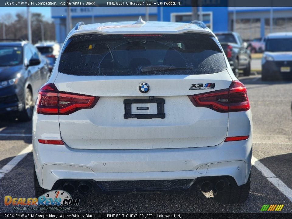 2020 BMW X3 M Competition Alpine White / Black Photo #4