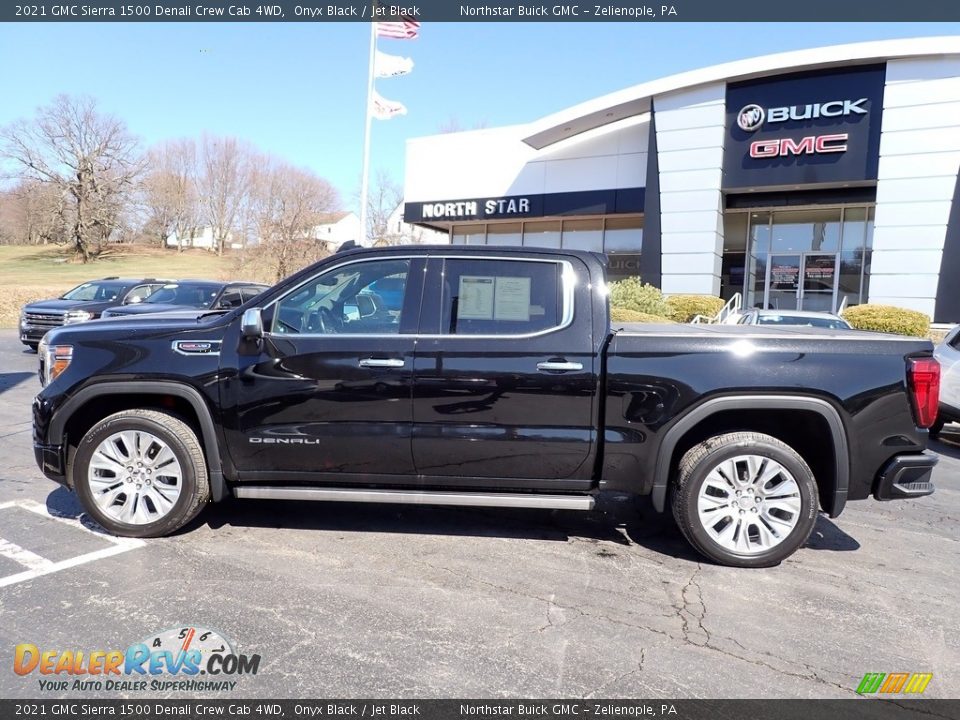 2021 GMC Sierra 1500 Denali Crew Cab 4WD Onyx Black / Jet Black Photo #2