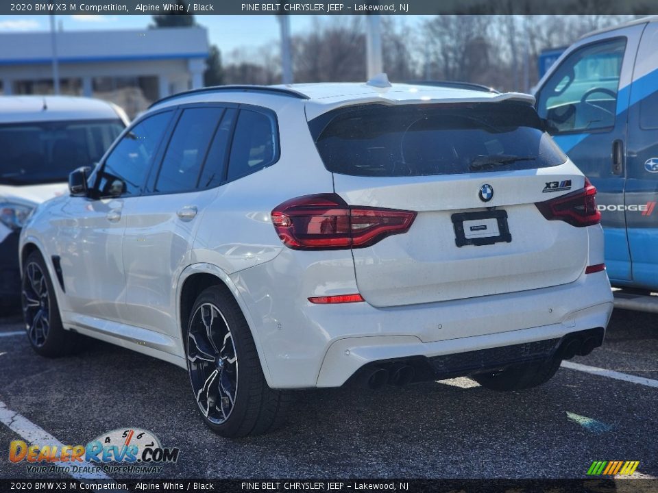 2020 BMW X3 M Competition Alpine White / Black Photo #6