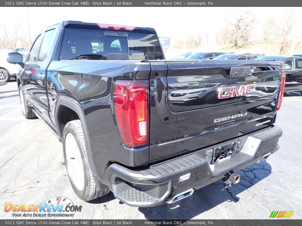 2021 GMC Sierra 1500 Denali Crew Cab 4WD Onyx Black / Jet Black Photo #4