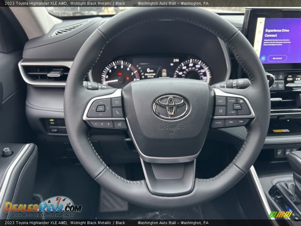 2023 Toyota Highlander XLE AWD Steering Wheel Photo #10