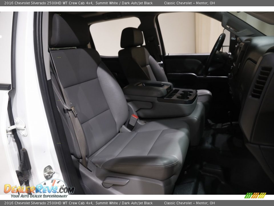 2016 Chevrolet Silverado 2500HD WT Crew Cab 4x4 Summit White / Dark Ash/Jet Black Photo #14