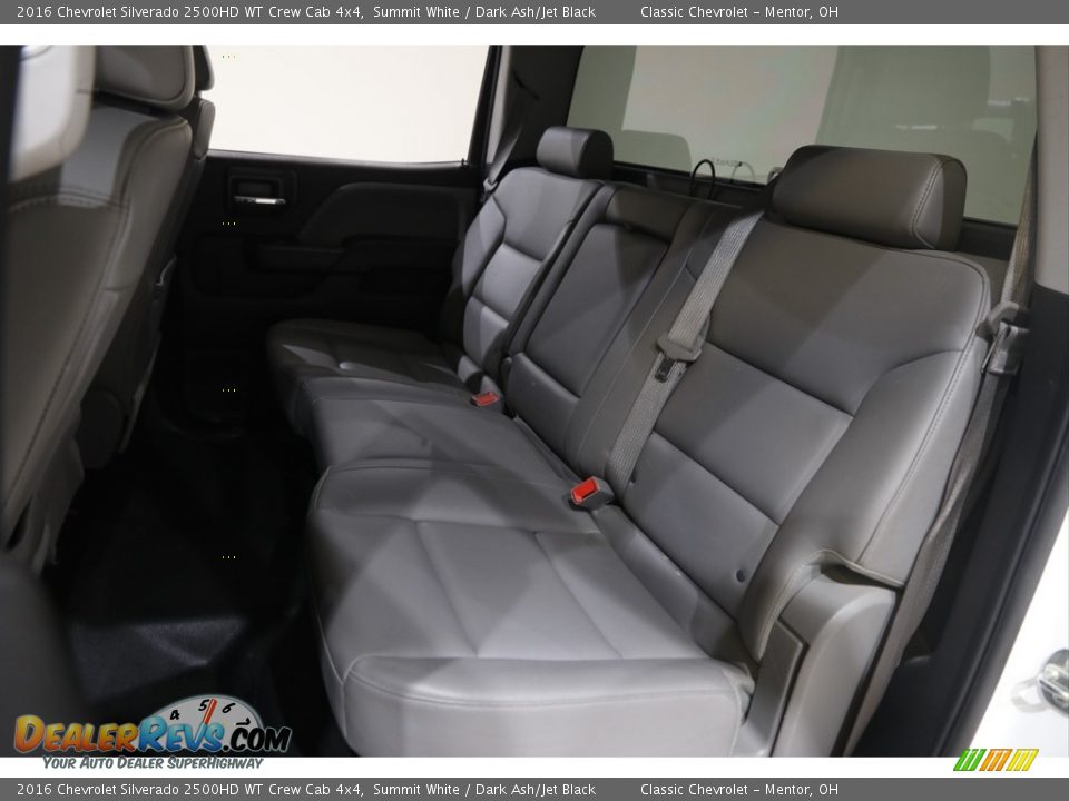 2016 Chevrolet Silverado 2500HD WT Crew Cab 4x4 Summit White / Dark Ash/Jet Black Photo #16