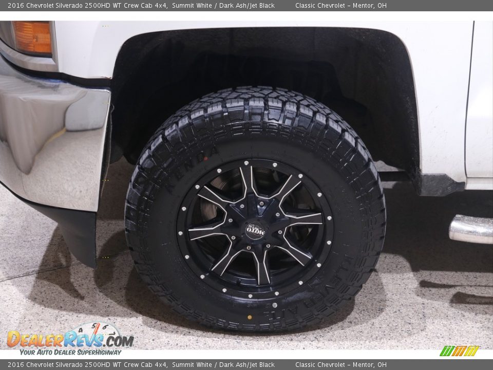 Custom Wheels of 2016 Chevrolet Silverado 2500HD WT Crew Cab 4x4 Photo #19