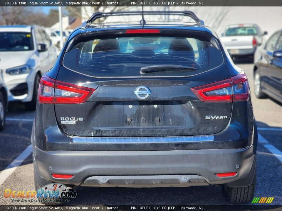 2020 Nissan Rogue Sport SV AWD Magnetic Black Pearl / Charcoal Photo #4