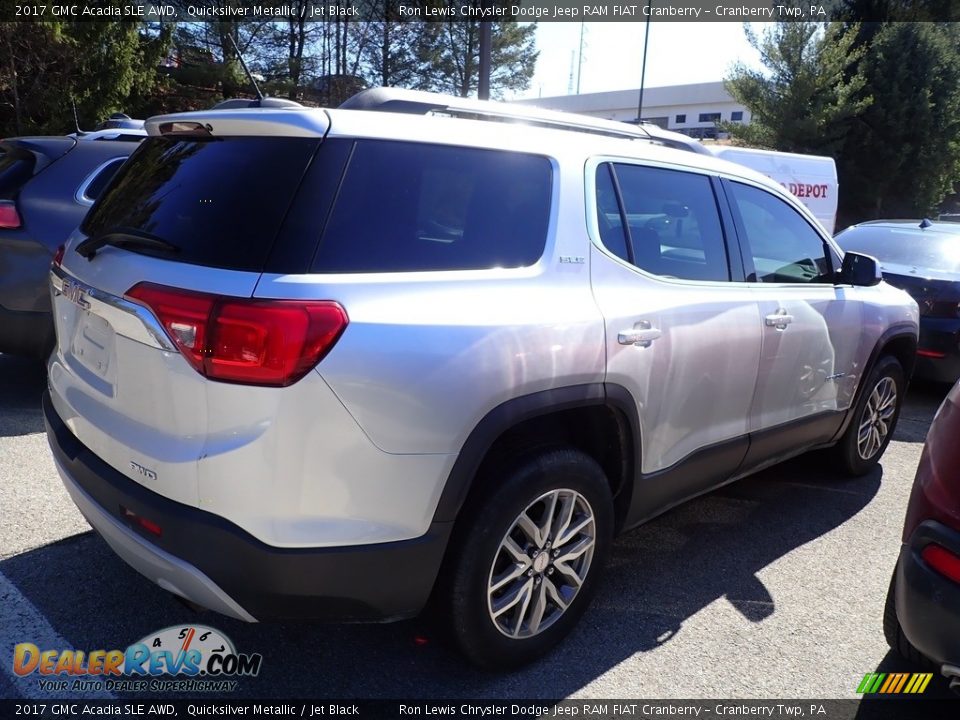 2017 GMC Acadia SLE AWD Quicksilver Metallic / Jet Black Photo #3