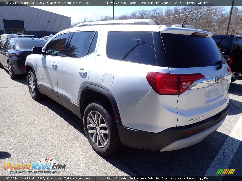 2017 GMC Acadia SLE AWD Quicksilver Metallic / Jet Black Photo #4