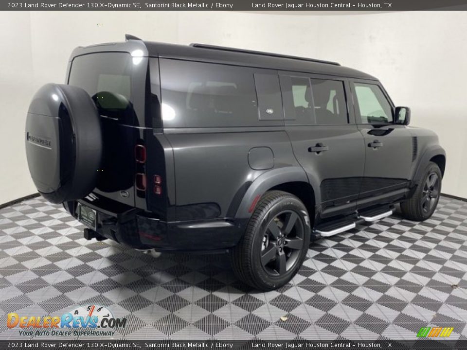 Santorini Black Metallic 2023 Land Rover Defender 130 X-Dynamic SE Photo #2