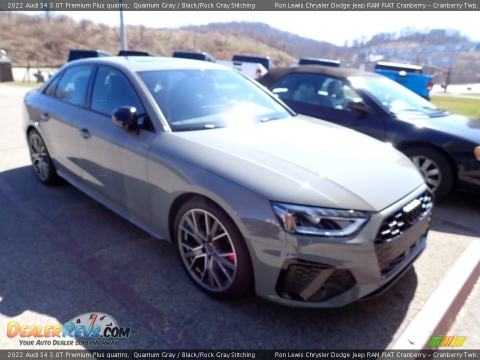 Quantum Gray 2022 Audi S4 3.0T Premium Plus quattro Photo #2