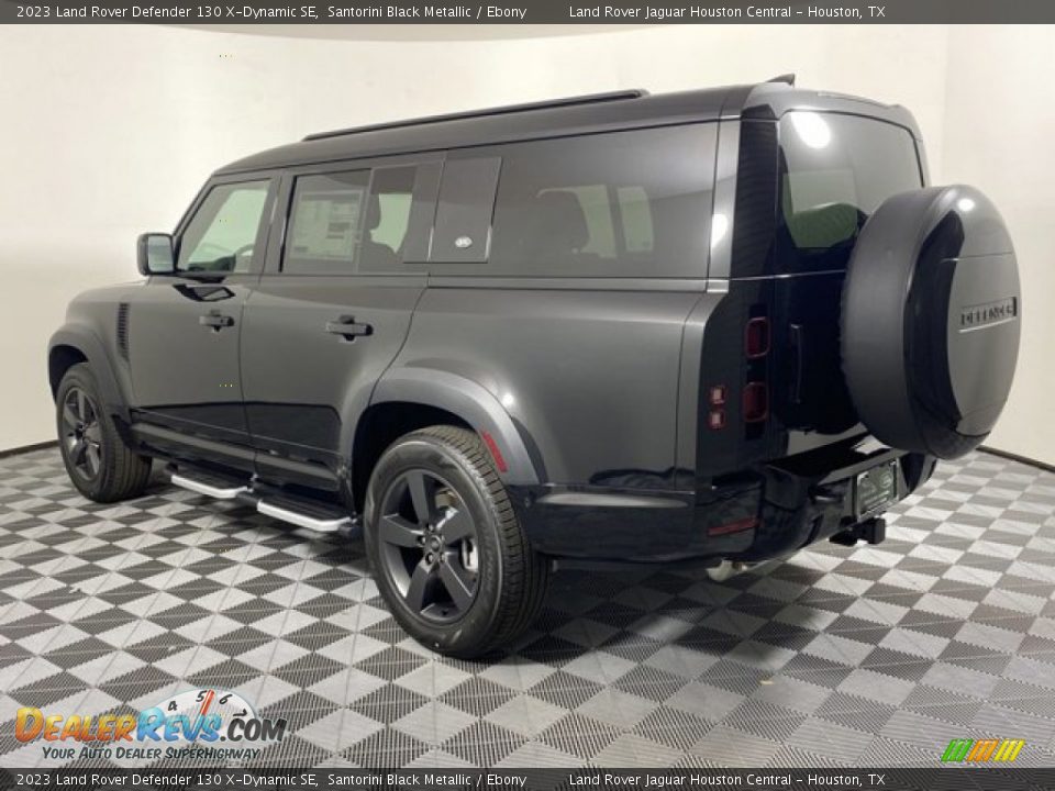 2023 Land Rover Defender 130 X-Dynamic SE Santorini Black Metallic / Ebony Photo #10