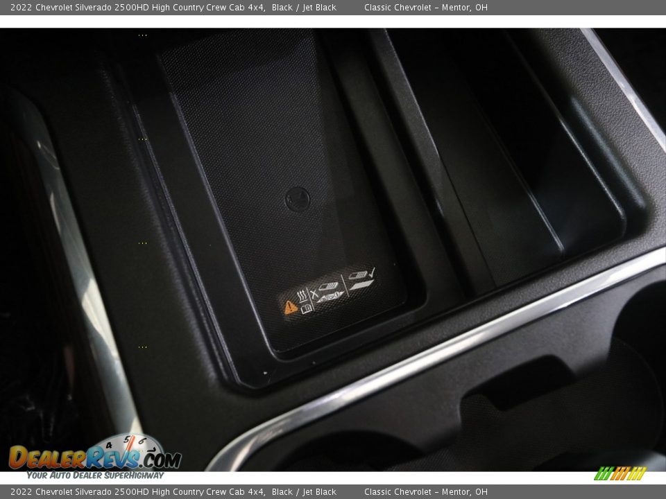 2022 Chevrolet Silverado 2500HD High Country Crew Cab 4x4 Black / Jet Black Photo #18