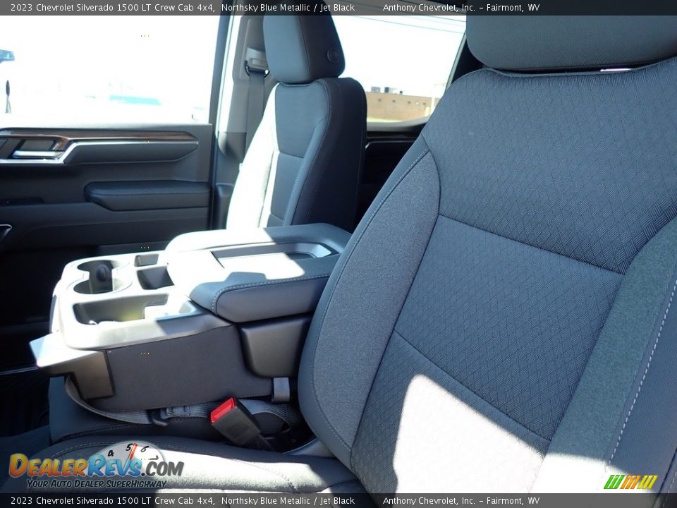 2023 Chevrolet Silverado 1500 LT Crew Cab 4x4 Northsky Blue Metallic / Jet Black Photo #11