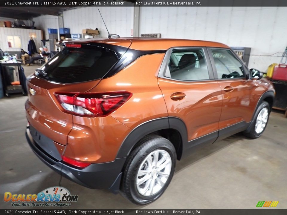 2021 Chevrolet TrailBlazer LS AWD Dark Copper Metallic / Jet Black Photo #3