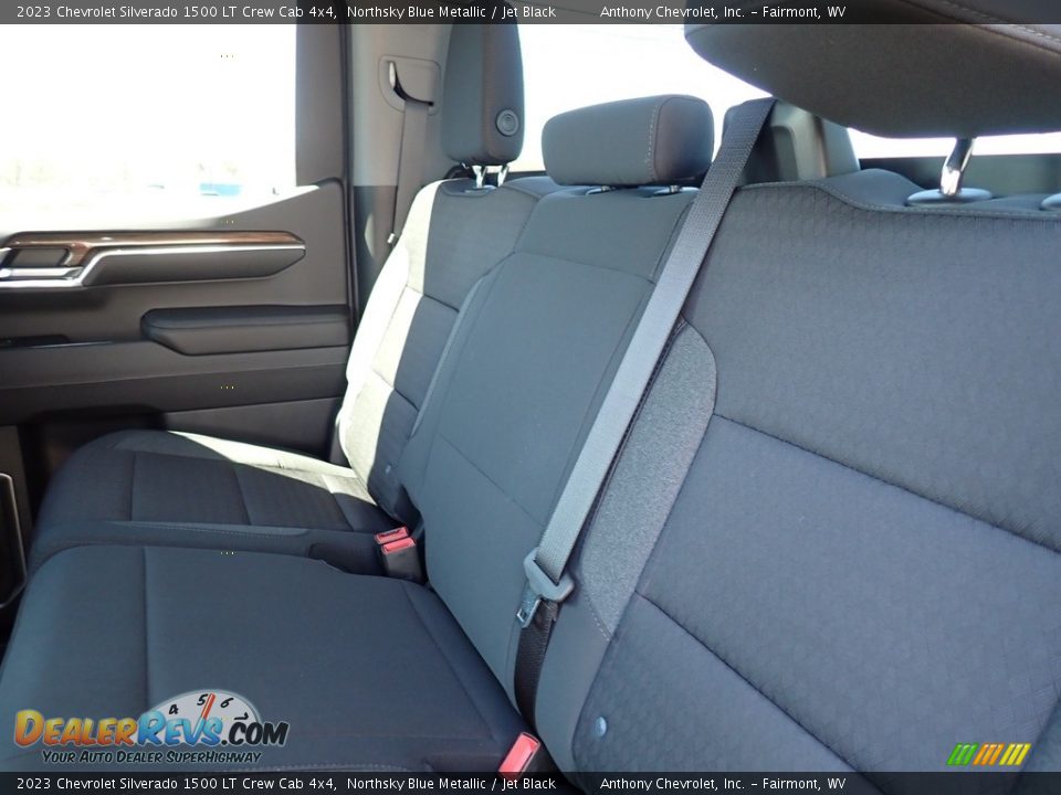 2023 Chevrolet Silverado 1500 LT Crew Cab 4x4 Northsky Blue Metallic / Jet Black Photo #12
