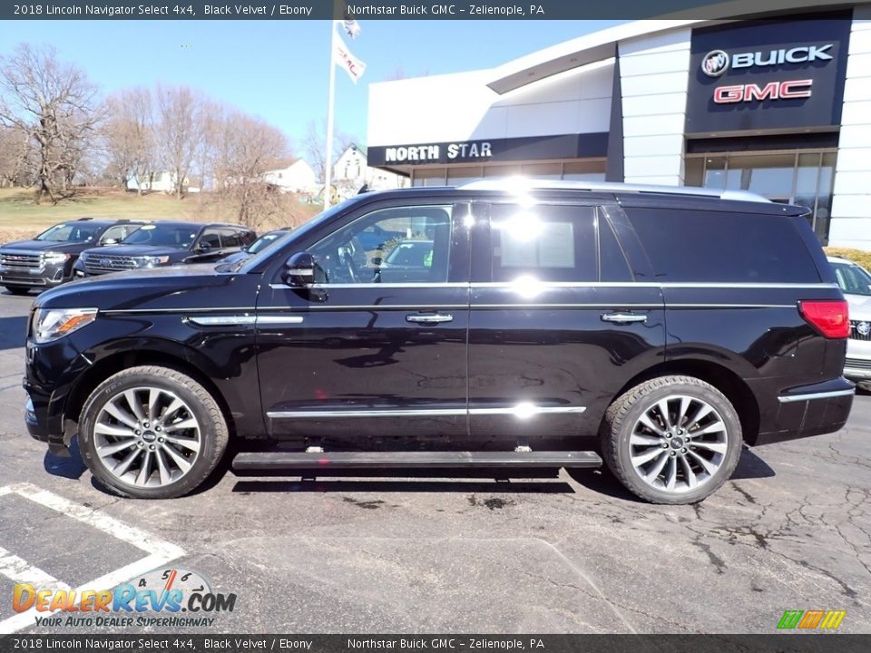 2018 Lincoln Navigator Select 4x4 Black Velvet / Ebony Photo #2