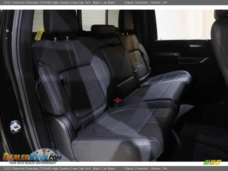 Rear Seat of 2022 Chevrolet Silverado 2500HD High Country Crew Cab 4x4 Photo #20