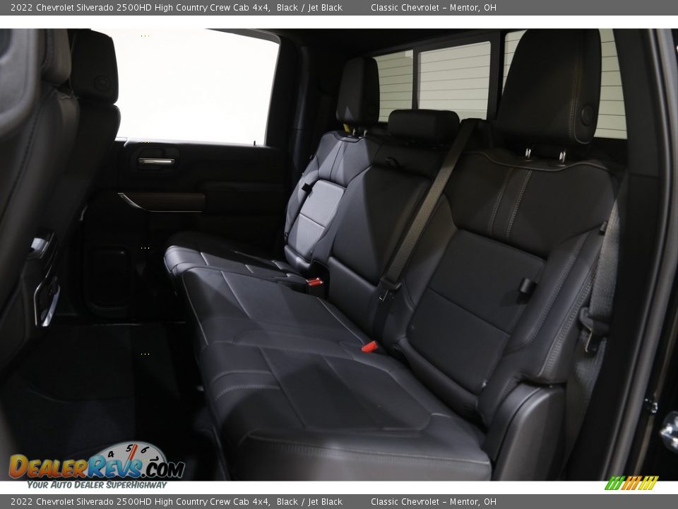 Rear Seat of 2022 Chevrolet Silverado 2500HD High Country Crew Cab 4x4 Photo #21