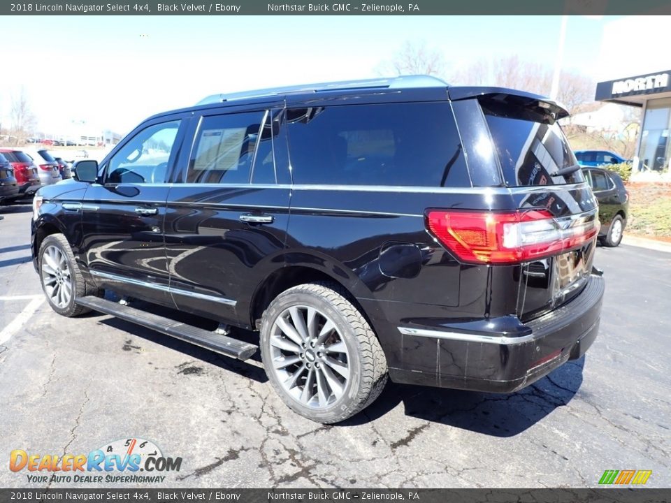 2018 Lincoln Navigator Select 4x4 Black Velvet / Ebony Photo #3