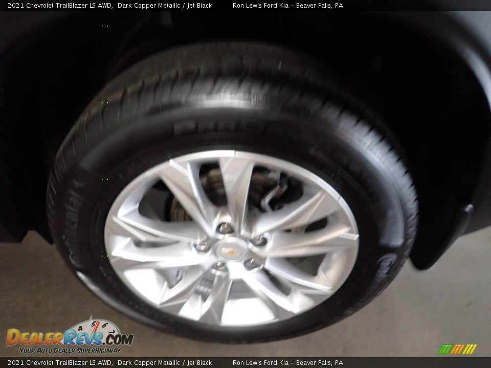 2021 Chevrolet TrailBlazer LS AWD Dark Copper Metallic / Jet Black Photo #5