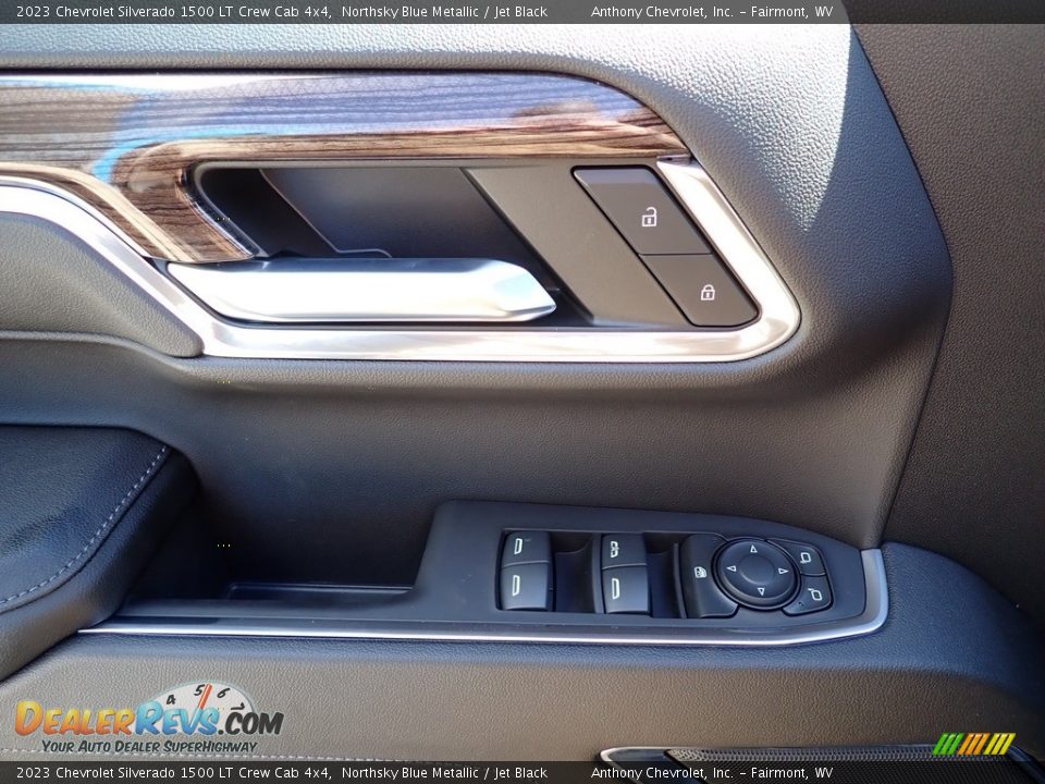 2023 Chevrolet Silverado 1500 LT Crew Cab 4x4 Northsky Blue Metallic / Jet Black Photo #14