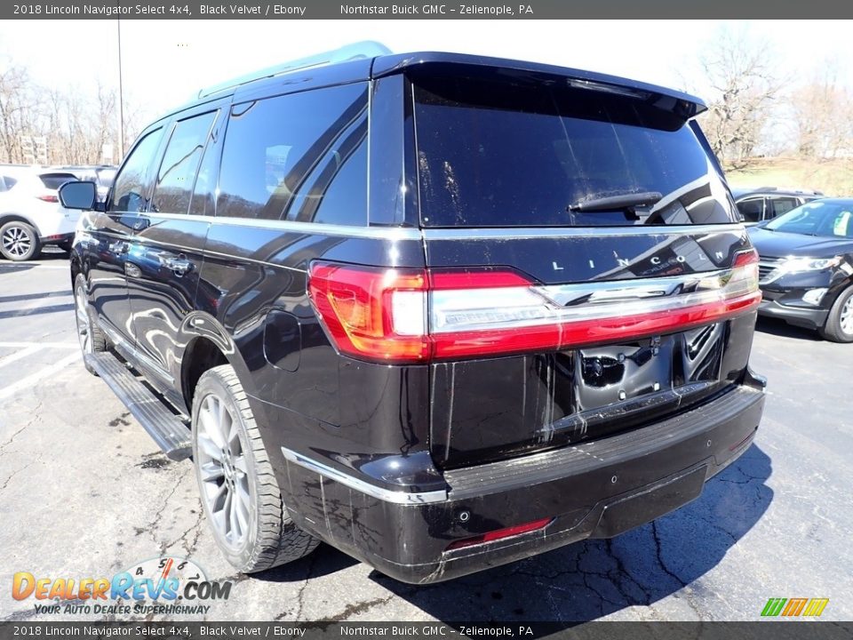 2018 Lincoln Navigator Select 4x4 Black Velvet / Ebony Photo #4