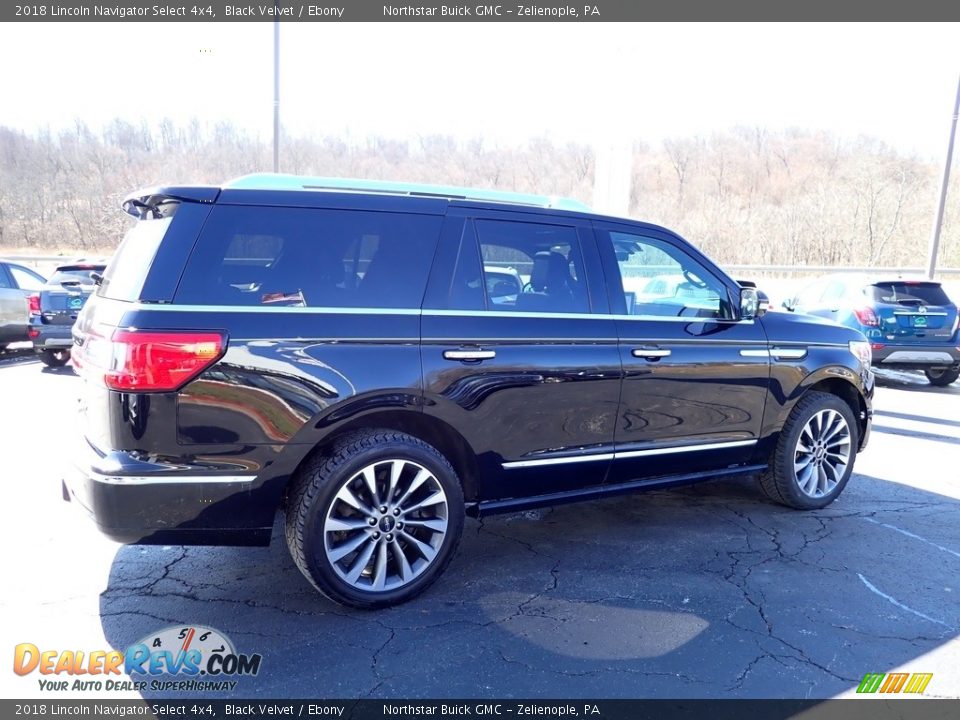 2018 Lincoln Navigator Select 4x4 Black Velvet / Ebony Photo #7