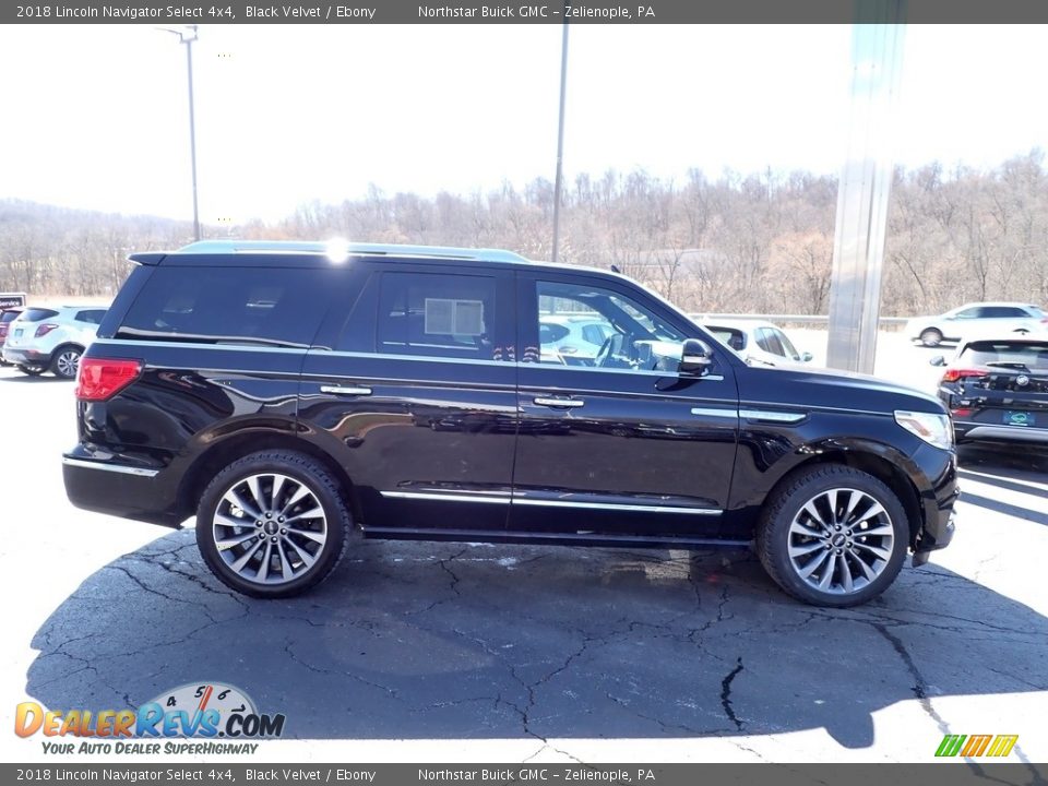 Black Velvet 2018 Lincoln Navigator Select 4x4 Photo #8